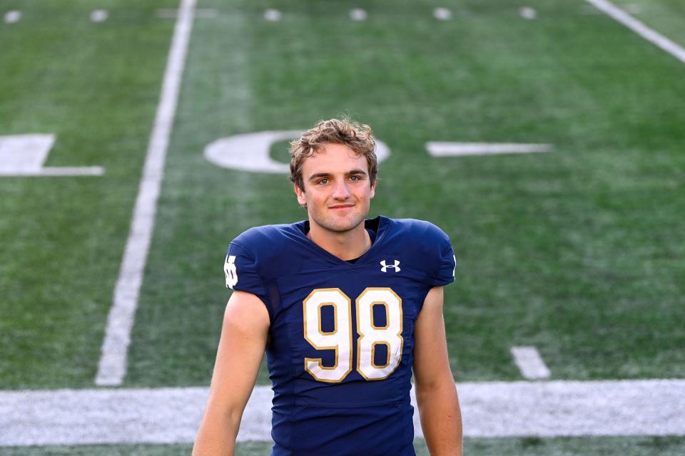 Harrison Leonard, a Jamestown resident, has transferred from Notre Dame to the University of Rhode Island.