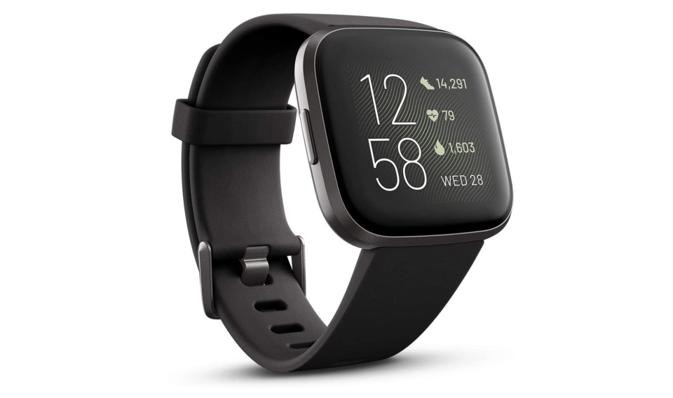 Save 26% on Fitbit Versa 2 Health & Fitness Smartwatch. Image via Amazon.