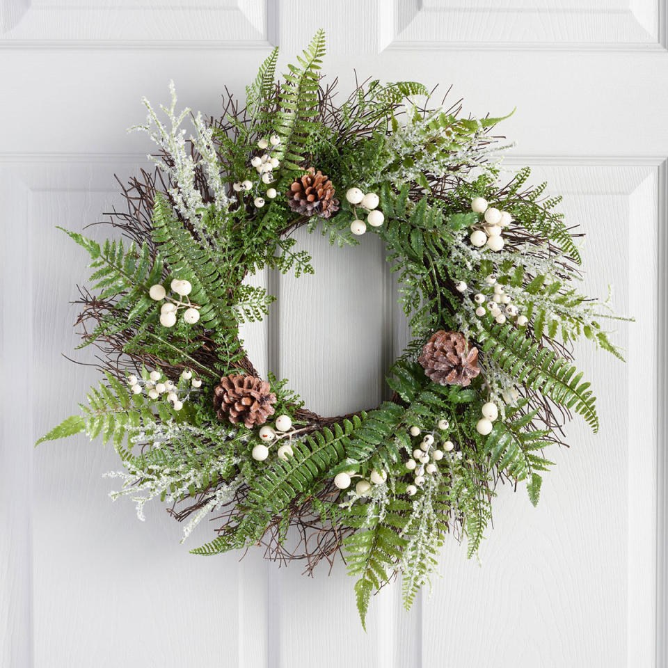 Fern and Berry Wreath