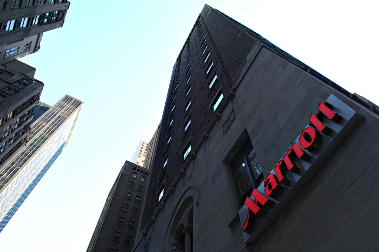 Daryl Robinson is suing Marriott Vacations Worldwide, his former employer, for unlawful race discrimination. (Photo by Daniel Acker/Bloomberg via Getty Images)