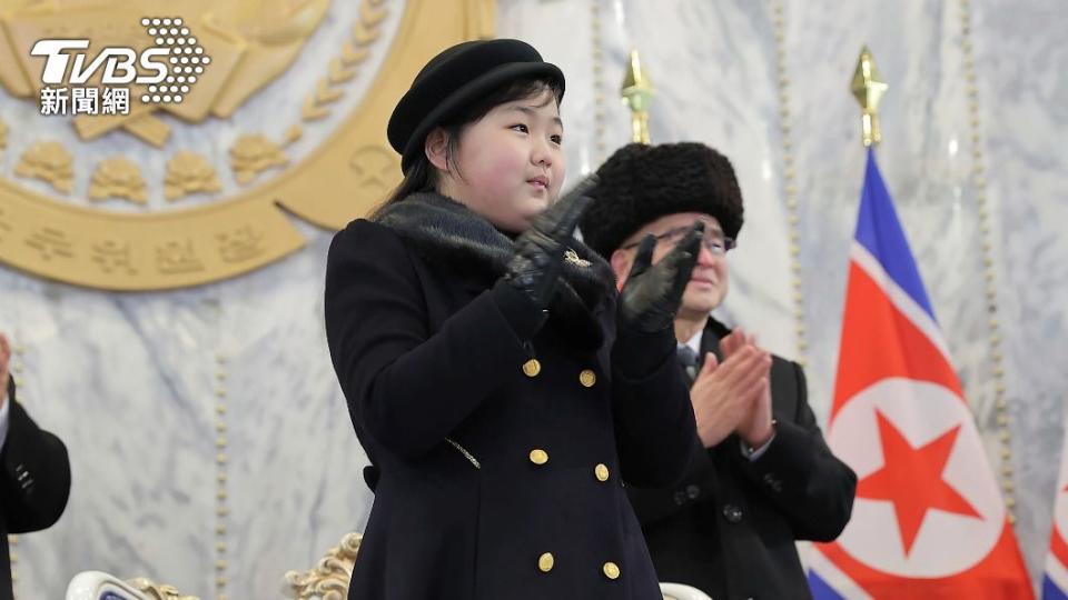 金正恩女兒金珠愛。（圖／達志影像美聯社）