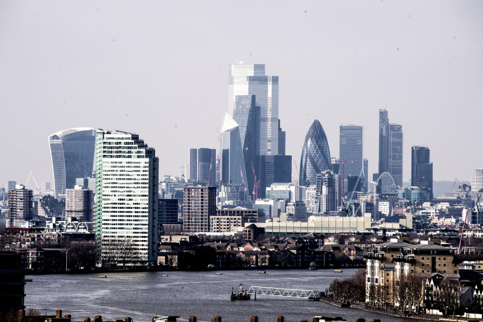 The PM announced a four-step plan to gradually reopen the UK economy, with schools set to reopen across the country from 8 March. Above, London skyline as seen from Greenwich. Photo: Ian West/PA via Getty Images