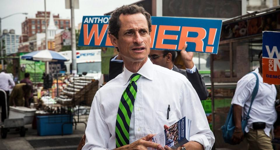 Anthony Weiner – Excongresista y político demócrata
