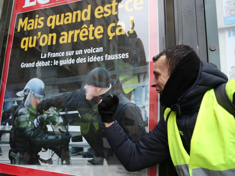 The success of yellow vest protesters in France hinges on their whiteness – and this is why