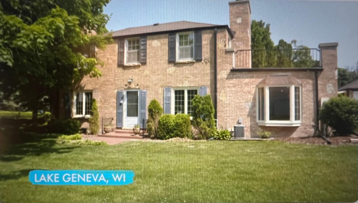 This Lake Geneva home was featured on an episode of HGTV's "Ugliest House in America."