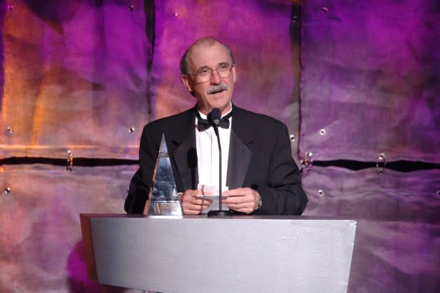 Will Jennings at his induction into the Songwriters Hall of Fame - Credit: Stephen Lovekin/WireImage for Songwriter's Hall of Fame