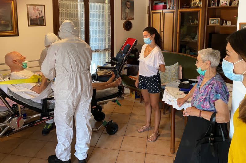 The Wider Image: Losing my grandfather to dementia during the pandemic