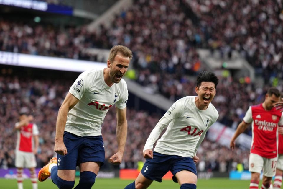 Tottenham’s recent win against Arsenal dealt the Gunners’ Champions League hopes a mighty blow (John Walton/PA) (PA Wire)