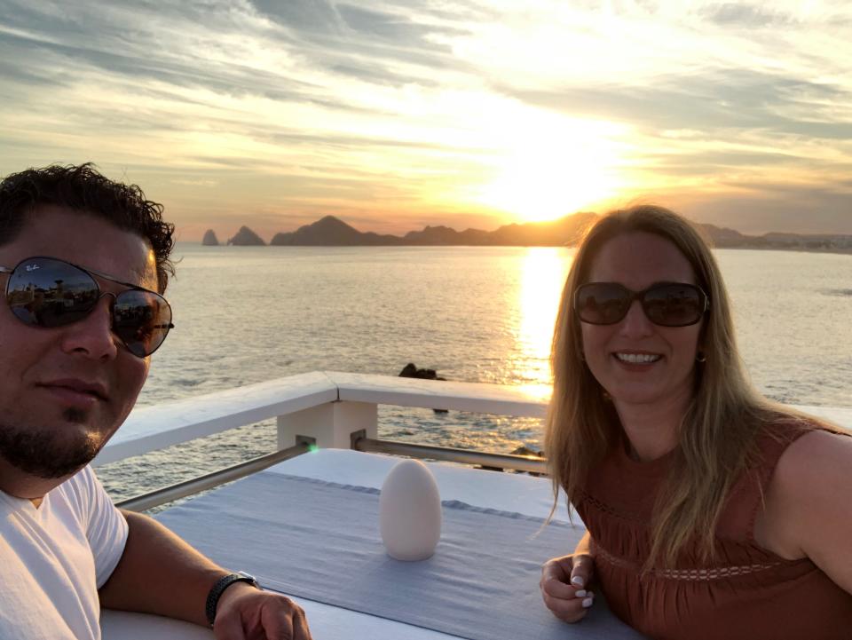 Antonio and Shelley Delgado celebrated their 20th anniversary in Cabo San Lucas, Mexico, in February.