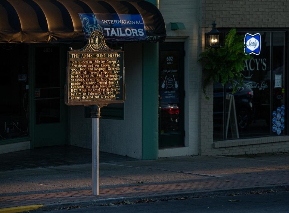 The Armstrong Hotel is one of the stops along the Shelbyville Ghost Tour. Aug. 30, 2023