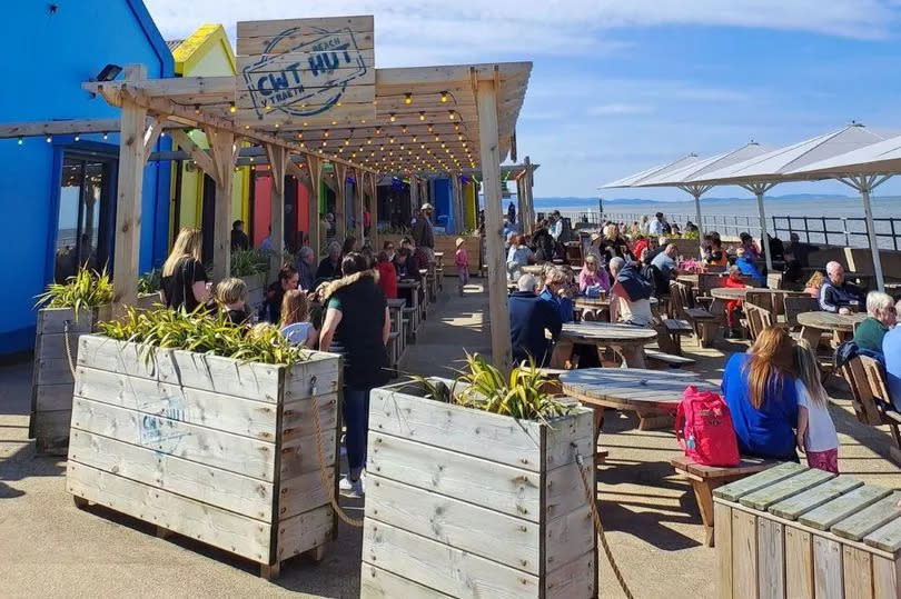 The colourful Beach Hut Nova in Prestatyn has already proved popular this summer