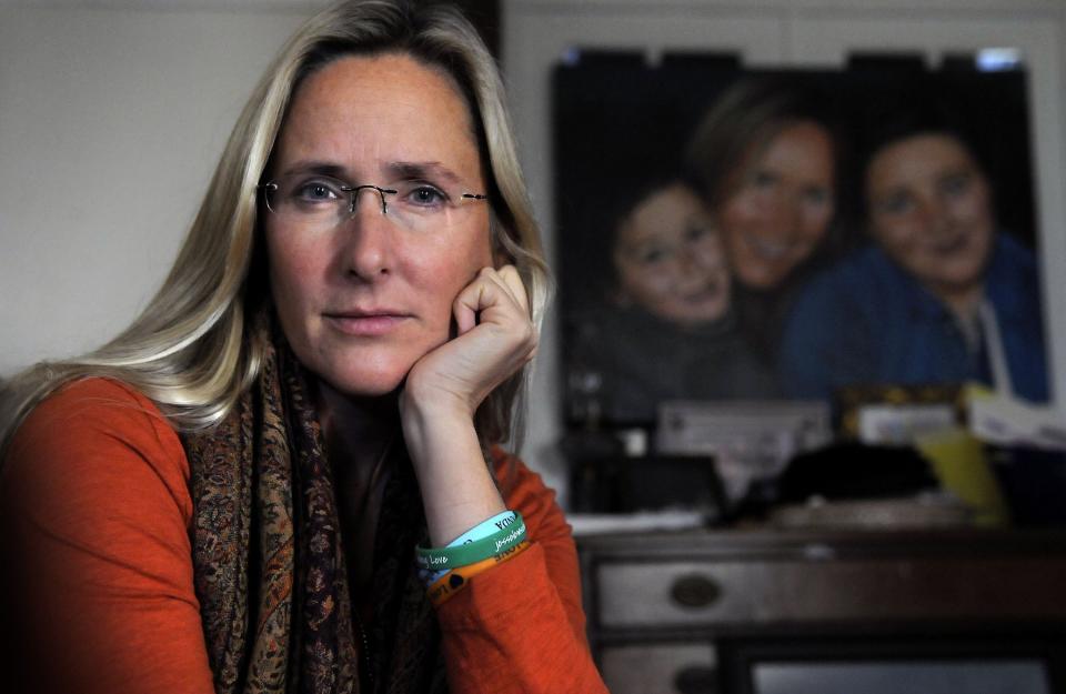 Scarlett Lewis created the Jesse Lewis Choose Love Movement in honor of her son.  (Photo: Hartford Courant via Getty Images)