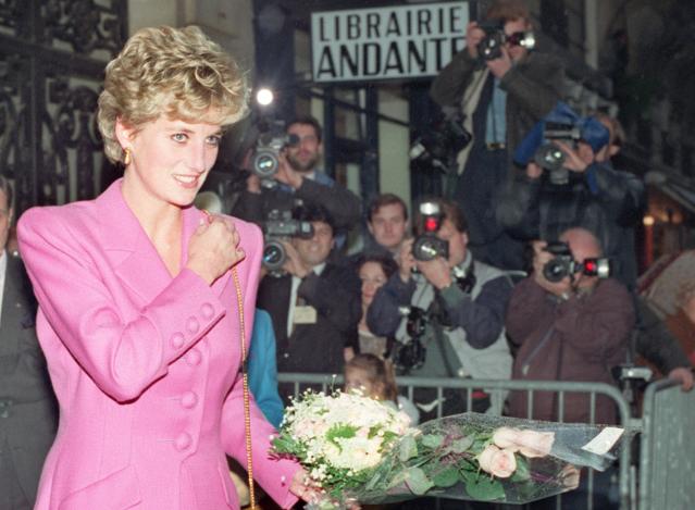 Diana in Paris, 1992 (AFP/Getty)