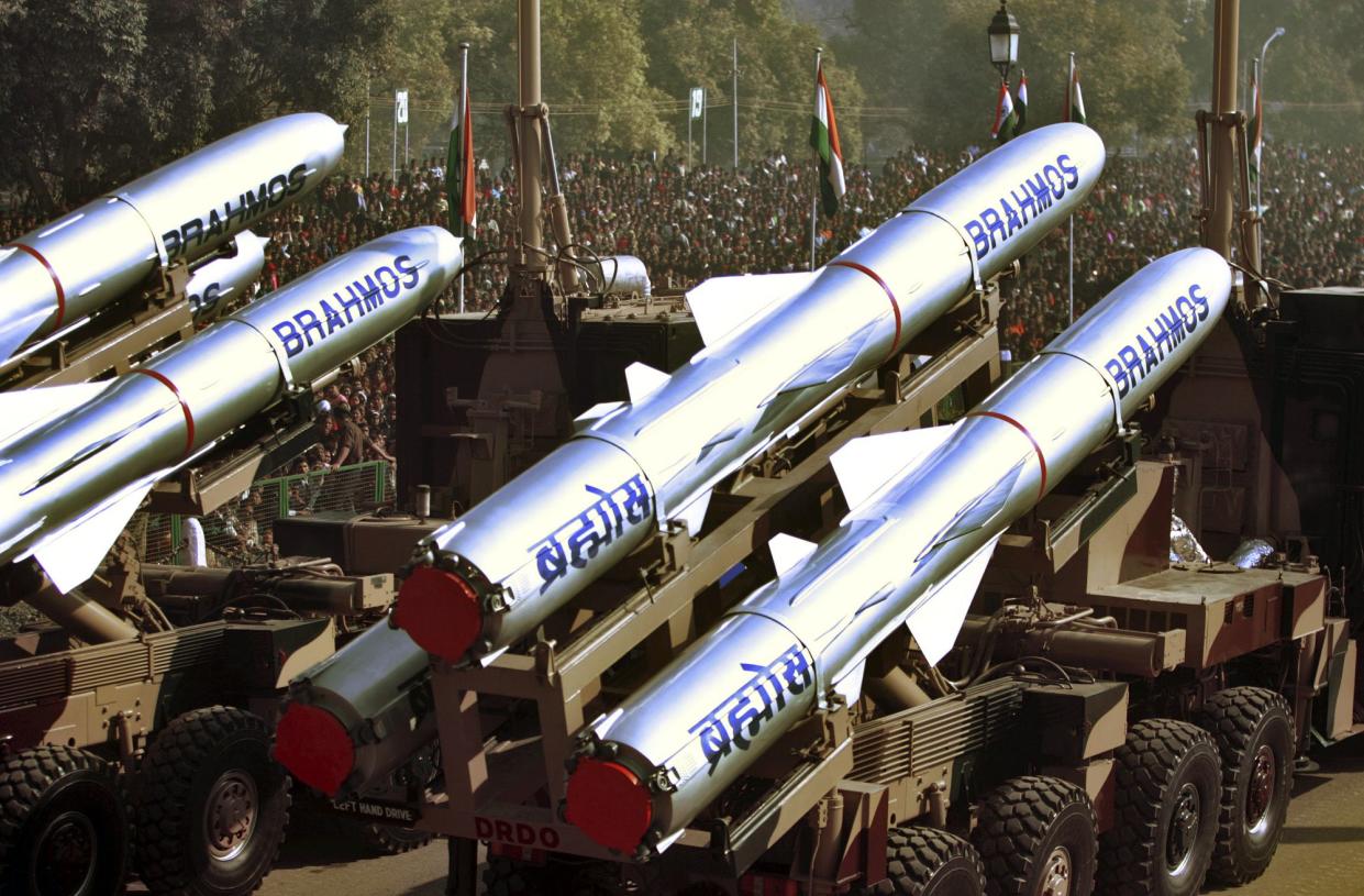 Indian Army's Brahmos Missiles