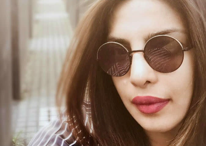 Chopra... slammed for Holocaust memorial selfies - Credit: Instagram