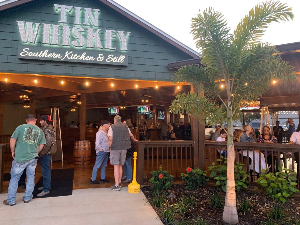 Tin Whiskey Southern Kitchen & Still opened in Cocoa Village in January 2022.