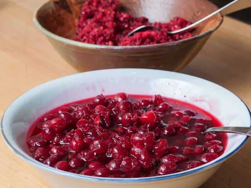 Cranberry sauce Thanksgiving