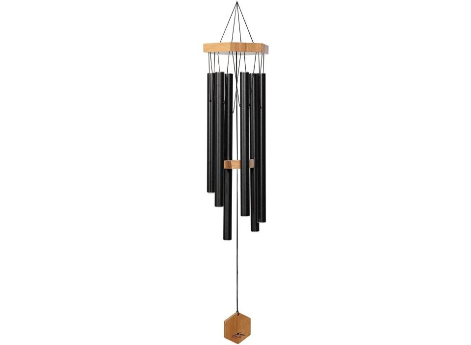 Bring your garden to life with the sound of music thanks to this wind chime. (Source: Amazon)