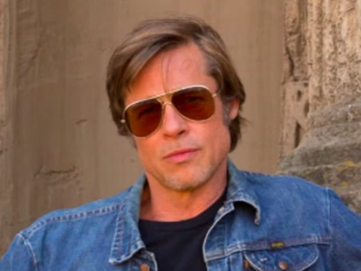 Brad Pitt in Tarantino’s ‘Once Upon a Time... in Hollywood’, which is leaving Netflix (Sony Pictures Releasing)