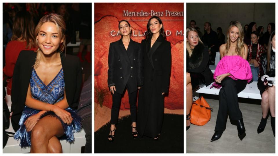 Celebs attend Sydney Fashion Week 2018