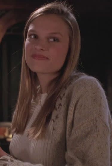 Then: Vinessa Shaw as Allison