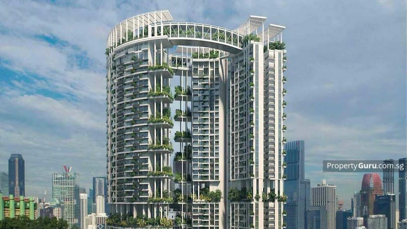 One Pearl Bank is a luxurious condo which holds over 700 total units. The condominium will be completed in 2023.