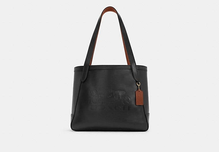 Tote With Horse And Carriage. Image via Coach Outlet.