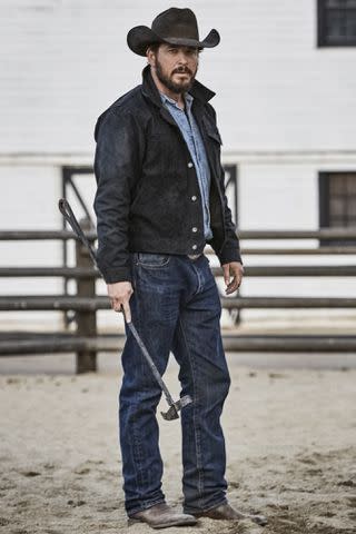 <p>Emerson Miller for Paramount</p> Cole Hauser as Rip Wheeler on 'Yellowstone'
