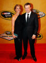 LAS VEGAS, NV - DECEMBER 02: (R) NASCAR driver Matt Kenseth and wife Katie Kenseth attend the NASCAR Sprint Cup Series Champion's Week Awards Ceremony at Wynn Las Vegas on December 2, 2011 in Las Vegas, Nevada. (Photo by Todd Warshaw/Getty Images for NASCAR)