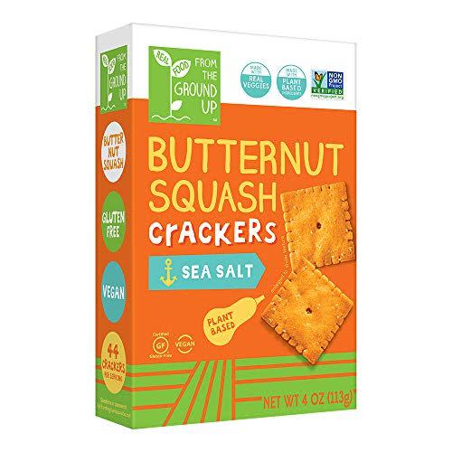 5) Butternut Squash Sea Salt Crackers