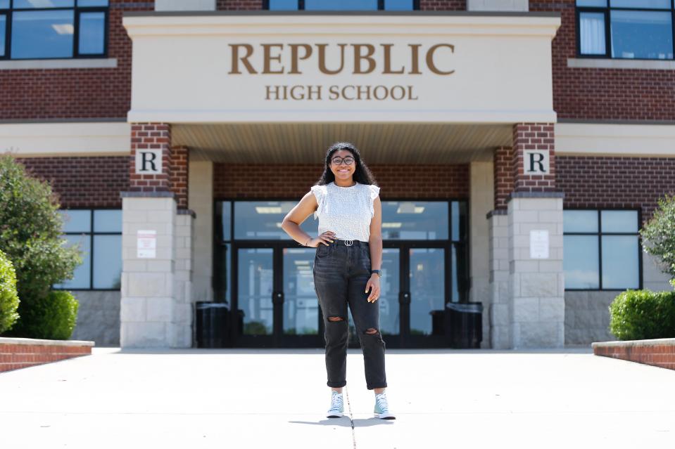 Chantal Ogbeifun, a 2023 graduate of Republic High School, has accepted nearly $93,000 in scholarships. Ogbeifun will study political science and pre-law at Washington University in St, Louis, where tuition will be $61,750 for the 2023-24 year.