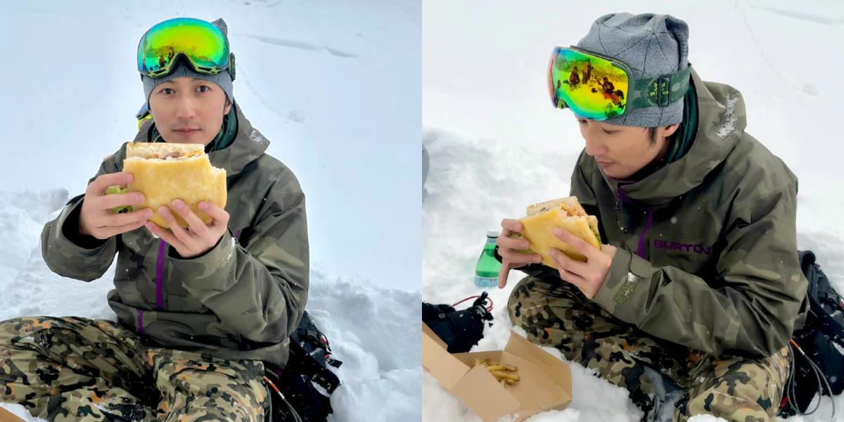 Nicholas Tse’s snow picnic goggles suspected to reveal Faye Wong