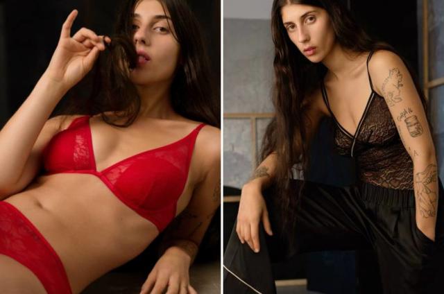 Israeli influencer refusing to shave armpits for lingerie campaign