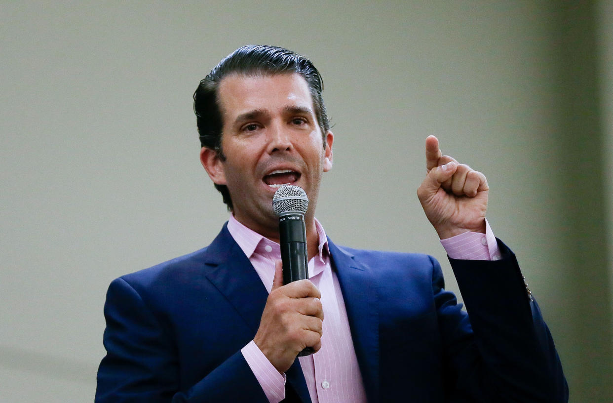 Wie sein Vater teilt auch Donald Trump Jr. gerne auf Twitter aus. (Bild: Getty Images)