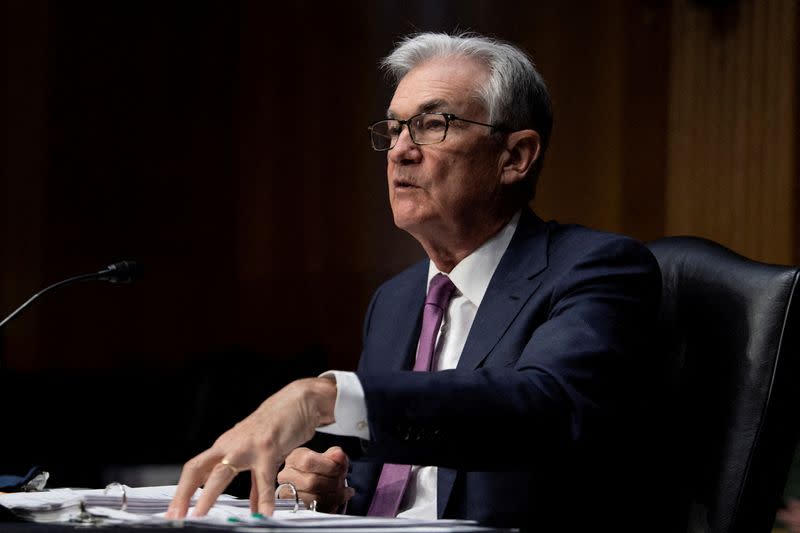 FILE PHOTO: Senate Banking, Housing and Urban Affairs Committee hearing in Washington