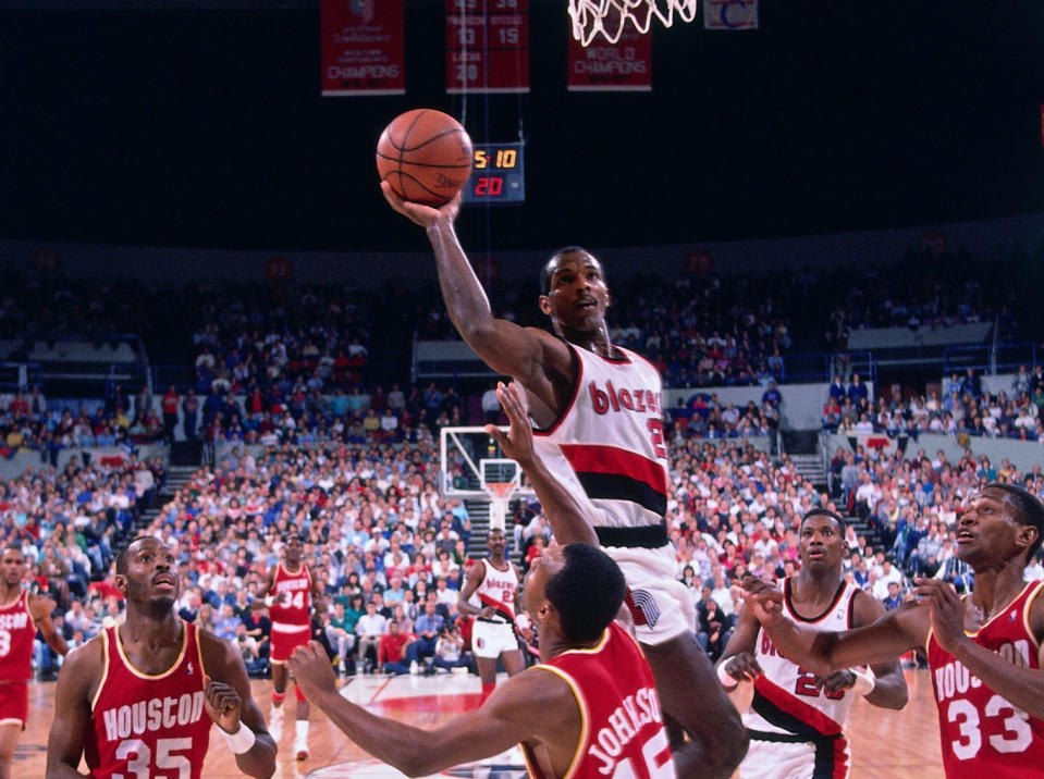 Clyde Drexler, Portland Trail Blazers