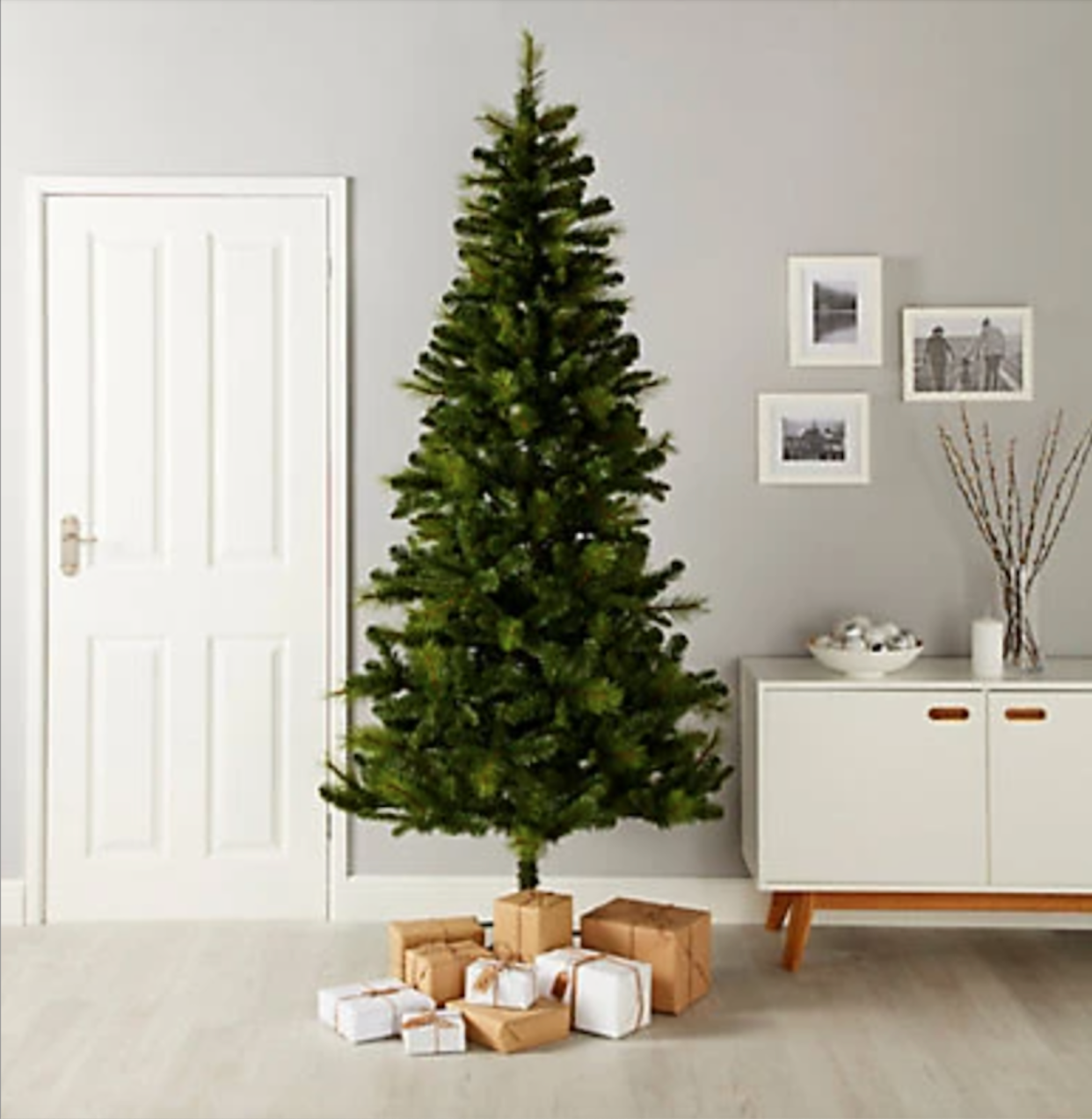 Eiger Natural Looking Artificial Christmas Tree, 7.5ft (B&Q)