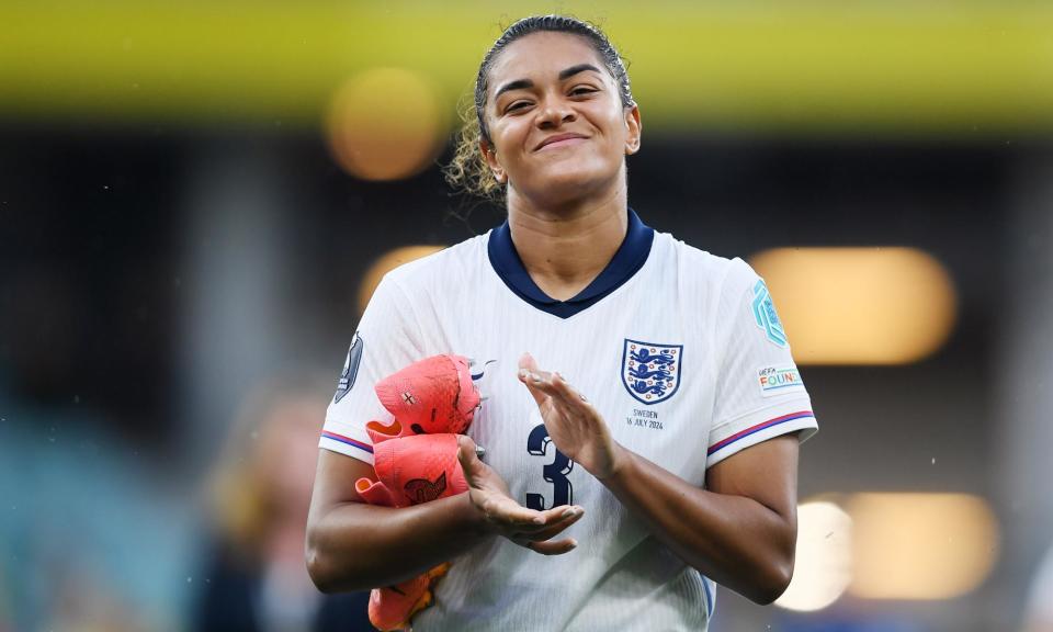 <span>Jess Carter joined Chelsea in 2018 and last season helped them win a fifth consecutive WSL title.</span><span>Photograph: Harriet Lander/The FA/Getty Images</span>