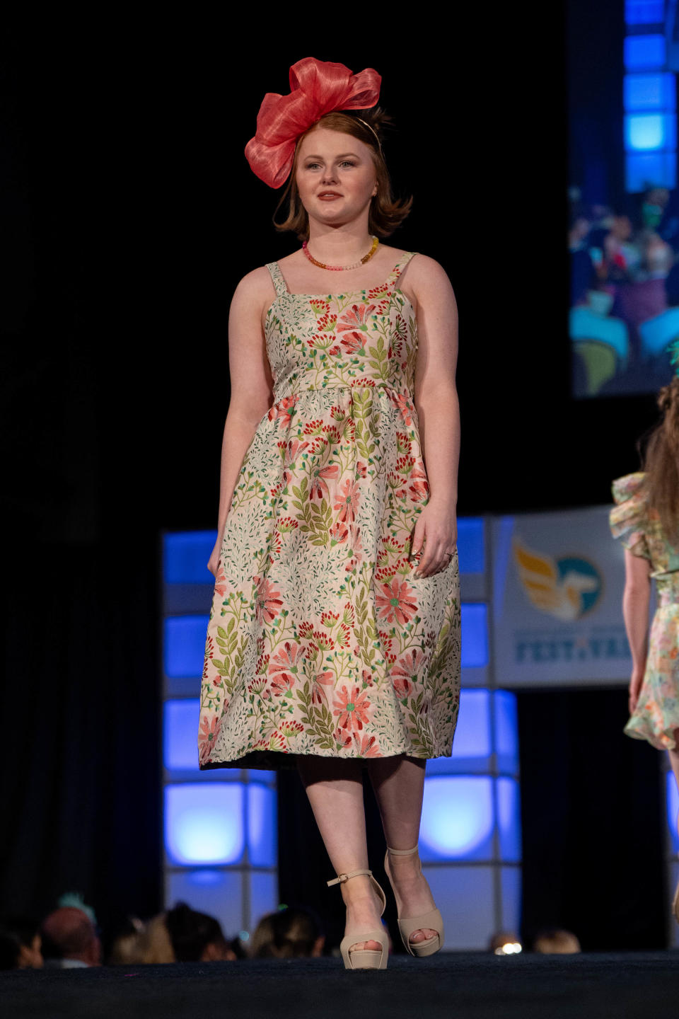 Models walked the runway showing off the top looks for the 150th Kentucky Derby at the 2024 Kentucky Derby Festival Dillard's Spring Fashion Show at Caesars Southern Indiana on Thursday, March 28, 2024.
