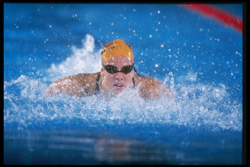 Jamie Cail performs during the Phillips 66 National Championship at the Centennial Sportsplex in Nashville, Tennessee. (Getty Images)