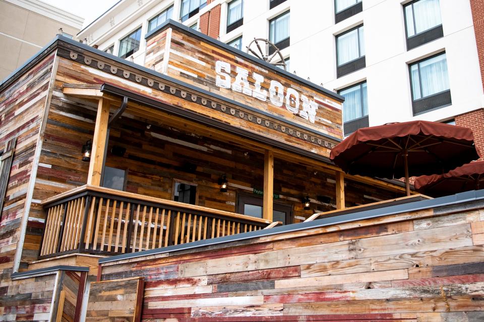 Peyton Manning’s new Saloon 16 at the new University of Tennessee-themed Graduate Hotel located at 1706 Cumberland Ave. in Knoxville on Friday, August 7, 2020.