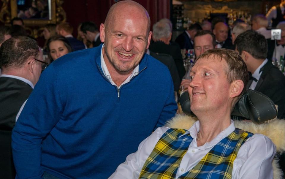 Doddie Weir and Gregor Townsend - PA