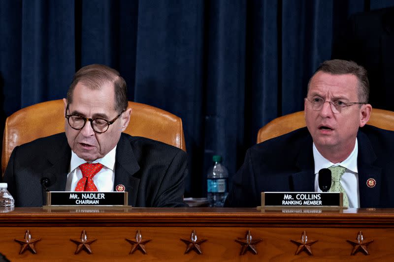 House Judiciary Committee Debates Articles Of Impeachment Against President Trump