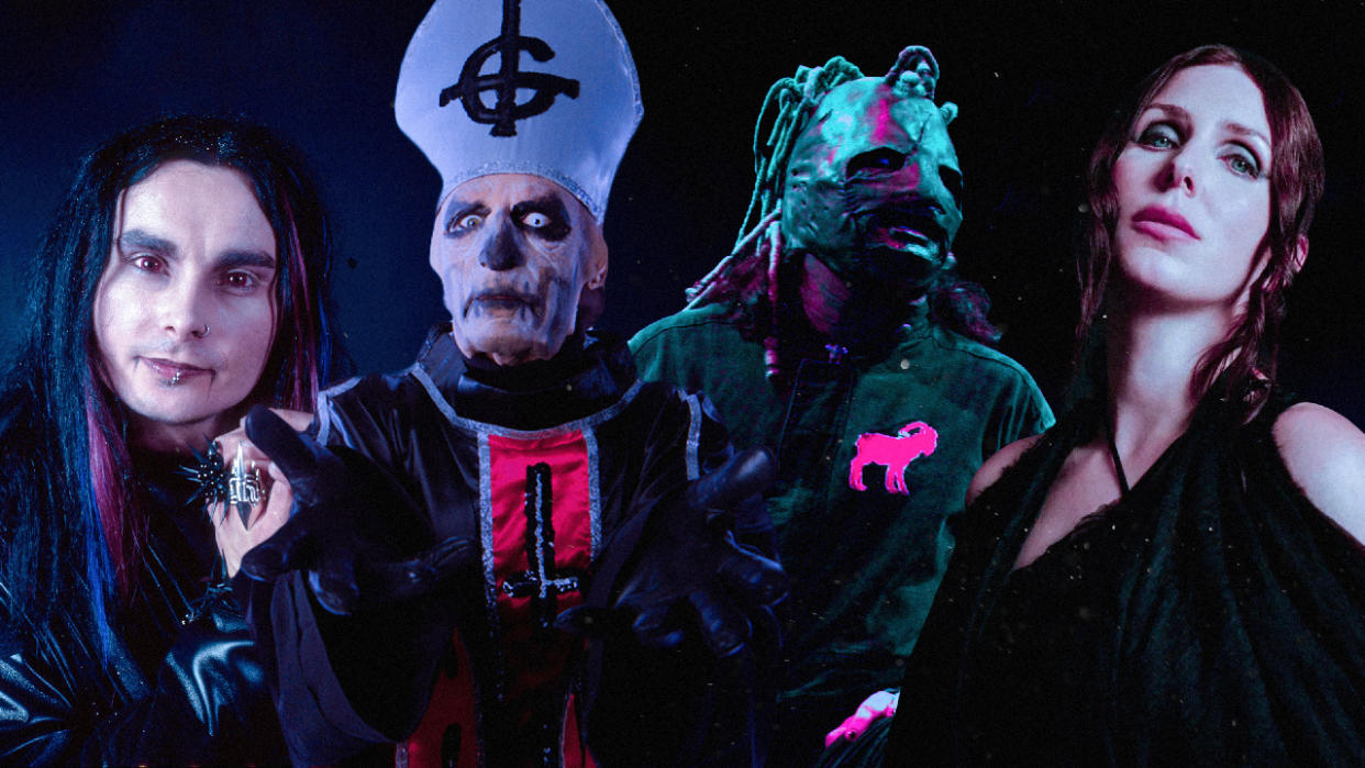  Photos of Cradle Of Filth, Ghost, Slipknot and Chelsea Wolfe. 