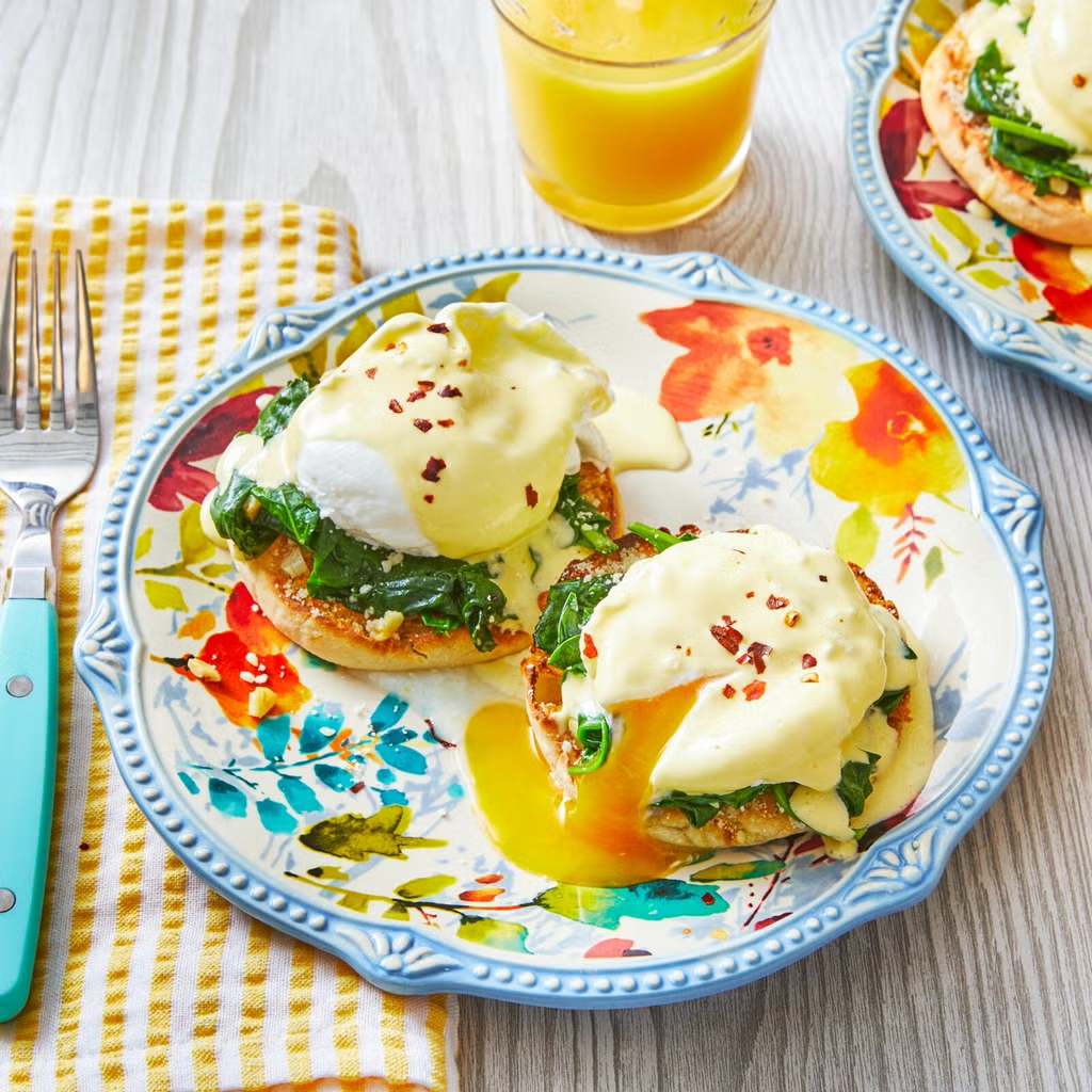 five ingredient meals egg florentine