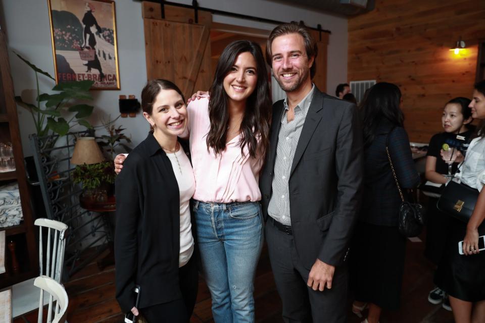 InStyle's Ruthie Friedlander and Sam Broekema (right) with Alison Chemla