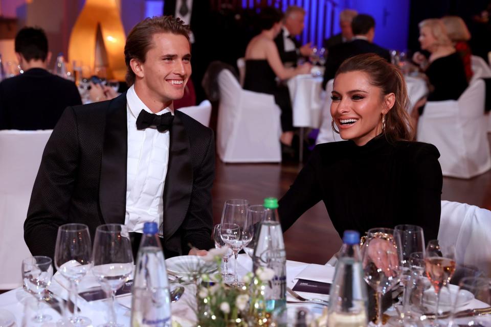 Sophia Thomalla und Alexander Zwerev