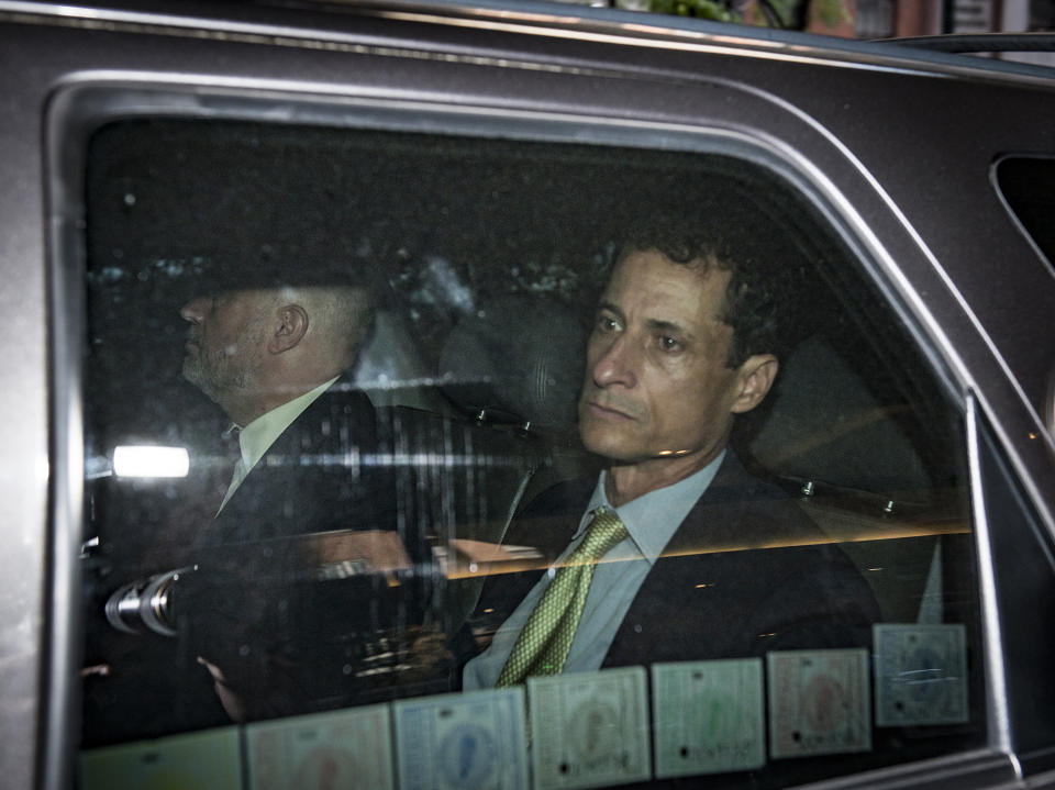 Excongresista Anthony Weiner (Anthony DelMundo/New York Daily News)(Photo by Anthony DelMundo/NY Daily News via Getty Images)