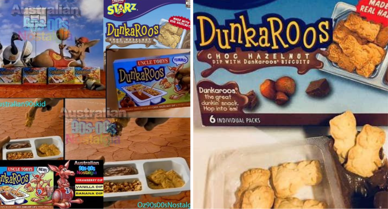 A recent post on Facebook brought back a wave of nostalgia for Dunkaroos. Credit: Facebook