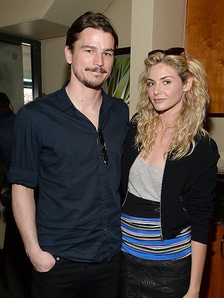 JOSH HARTNETT &amp; TAMSIN EGERTON